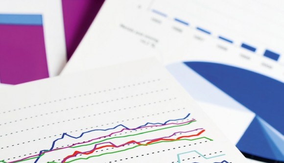 Photo of charts on paper