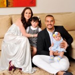 Happy Couple Raising their Beautiful Children