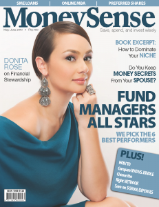 Donita Rose on the cover of MoneySense Magazine