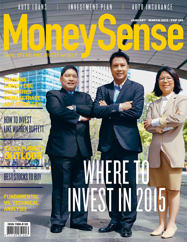 MoneySense 1st Quarter 2015 Issue Cover